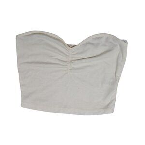 Heart & Hips Tube Top in White